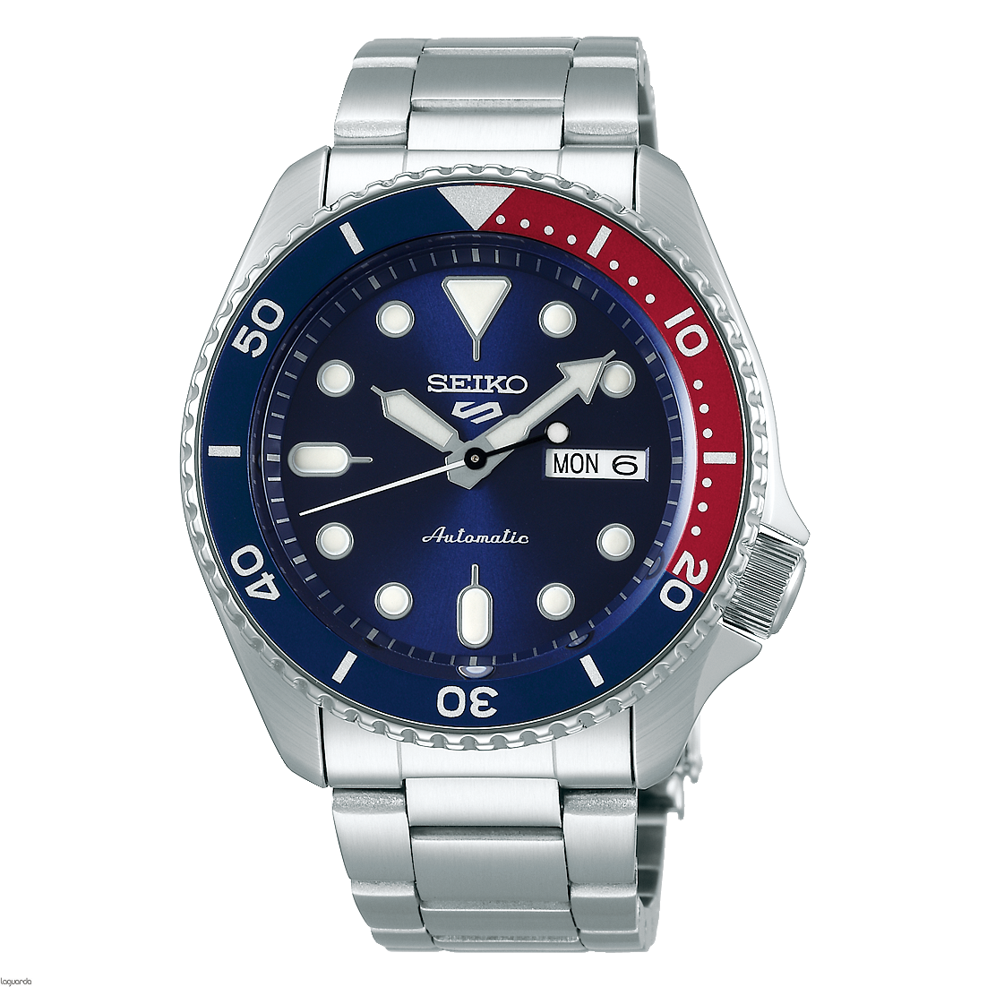 Seiko 5 Sport SRPD53K1 Automatic Pepsi Bezel Men's Watch mzwatcheslk