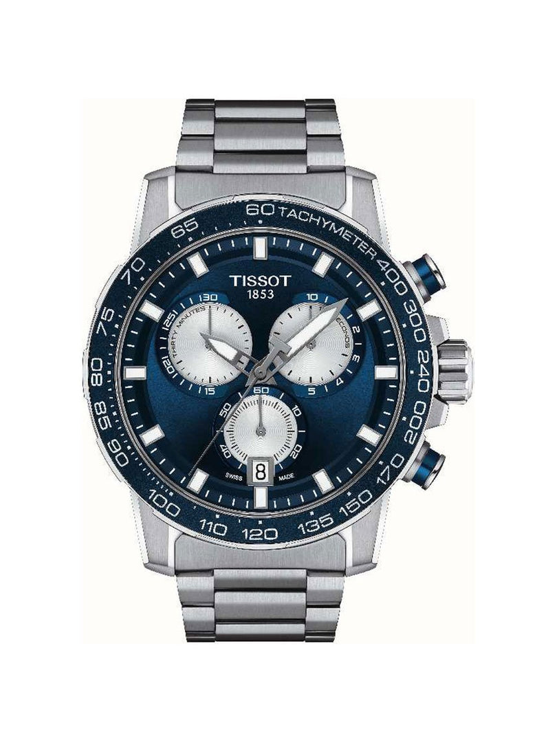 Tissot T1256171104100 Super Sport Blue Chronograph Men's Watch - mzwatcheslk srilanka