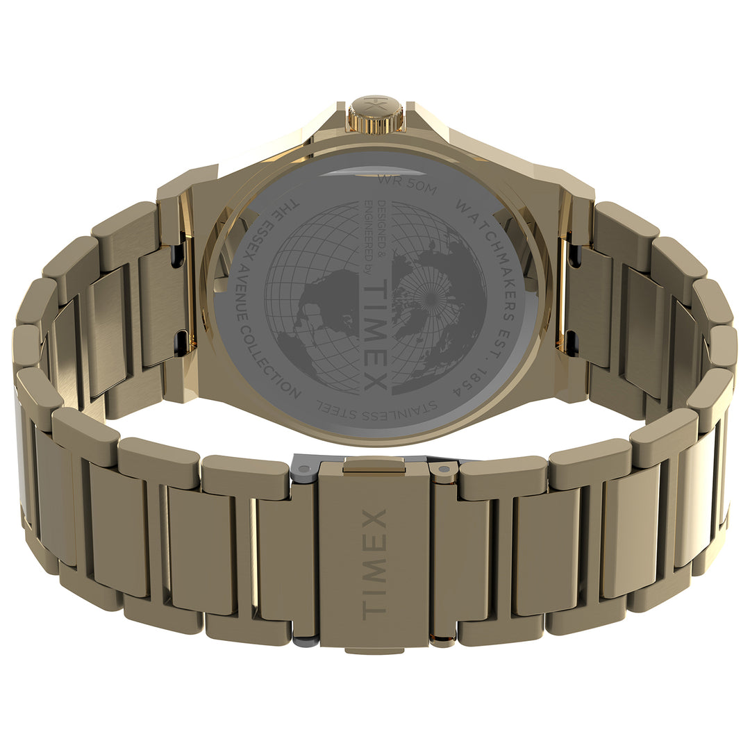 Timex TW2V02100 Essex Ave Gold Toned Stainless Steel Men's Watch - mzwatcheslk srilanka