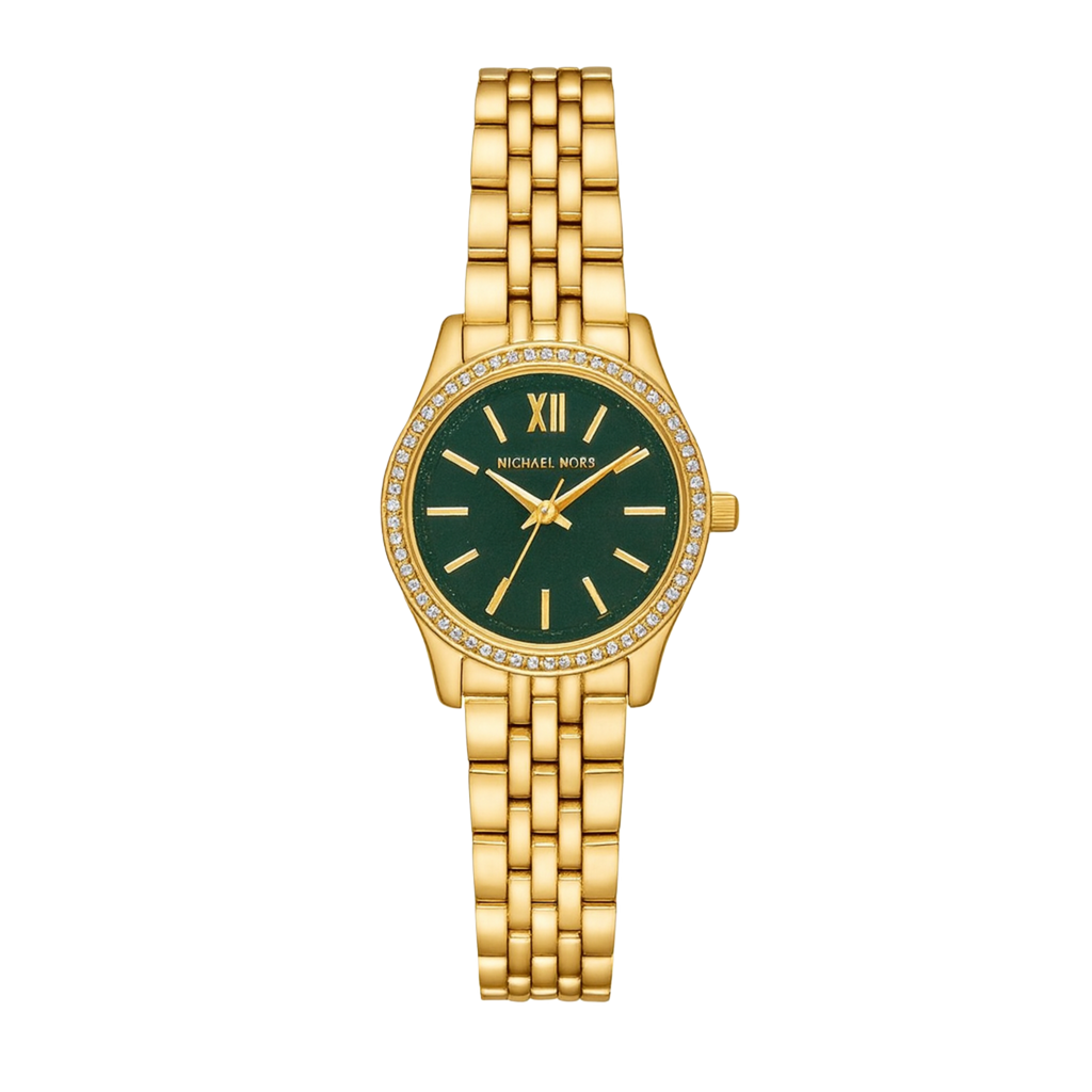 Michael Kors Lexington (26mm) MKO1233 Green Dial / Gold-Tone Michael Kors Lexington (26mm) MKO1233 Green Dial / Gold-Tone