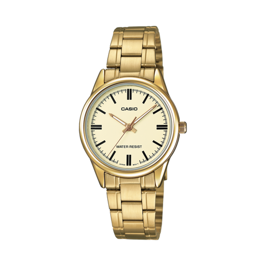 Casio LTPV005G-9A Gold Stainless Steel Women’s Watch