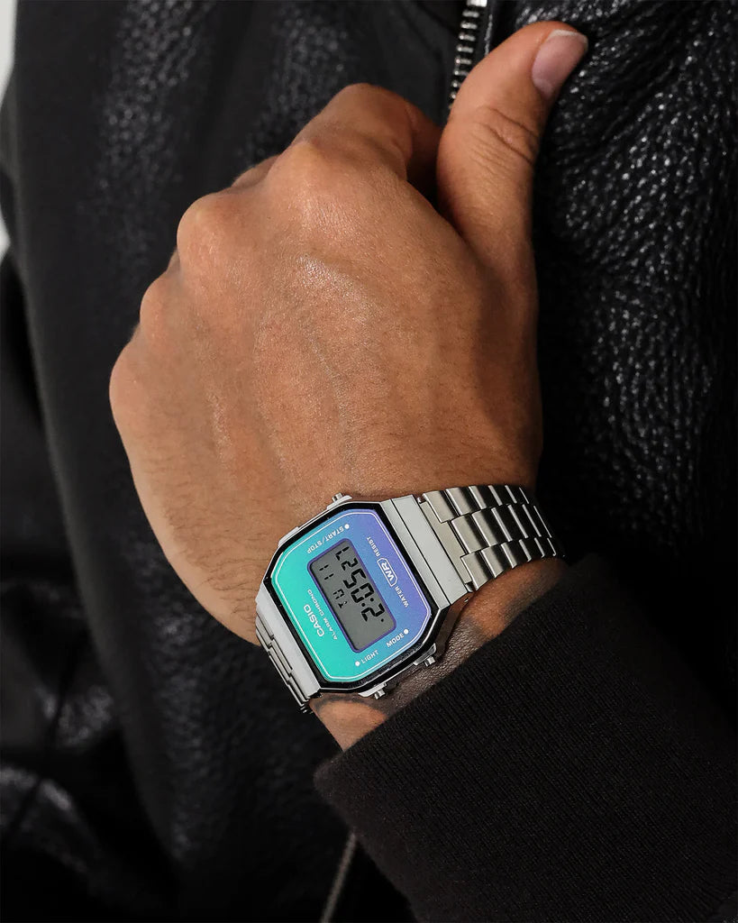 Casio A168WER-2A Vintage Digital Stainless Steel Quartz Men's & Women's Watch - mzwatcheslk srilanka