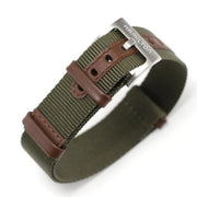 Authentic Hamilton Straps H690694102 Nato Green 20mm Khaki Field Strap Only