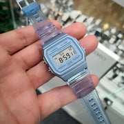 Casio Vintage F-91WS-2A (35.2mm) Digital Dial / Blue Resin Unisex Watch