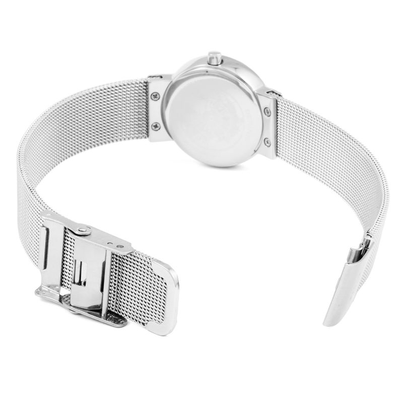 Bering 10126-000 Time Stainless Steel Silver Mesh Strap Women’s Watch