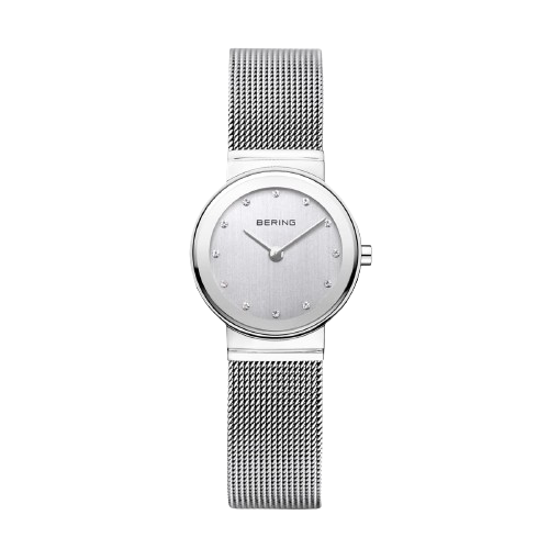 Bering 10126-000 Time Stainless Steel Silver Mesh Strap Women’s Watch