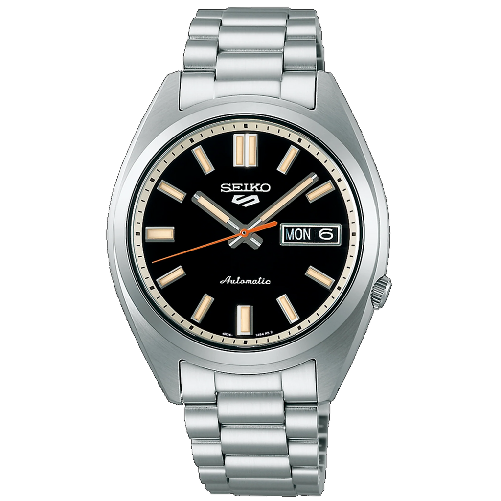 Seiko 5 Sports SRPK89K1 SNXS Deep Black Wash' Classic Sports - Eng