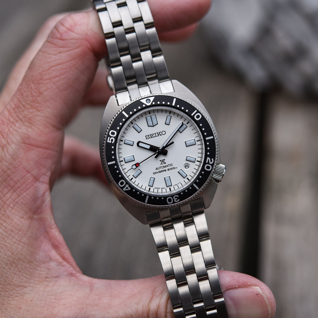 Seiko Prospex Turtle SBP313J1 1968 Re-interpretation Automatic White Dial Men's Watch