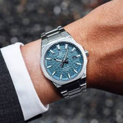 Casio Edifice EFR-S108DE-3AV Slim (39.9mm) Textured Green Dial / Stainless Steel  Sapphire Crystal Men's Watch