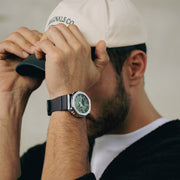 Casio G-Shock GBM-2100A-1A3DR Bluetooth Tough Solar Metal Covered (44.4mm) Green Dial / Black Bio-Based Resin Strap
Men's Watch