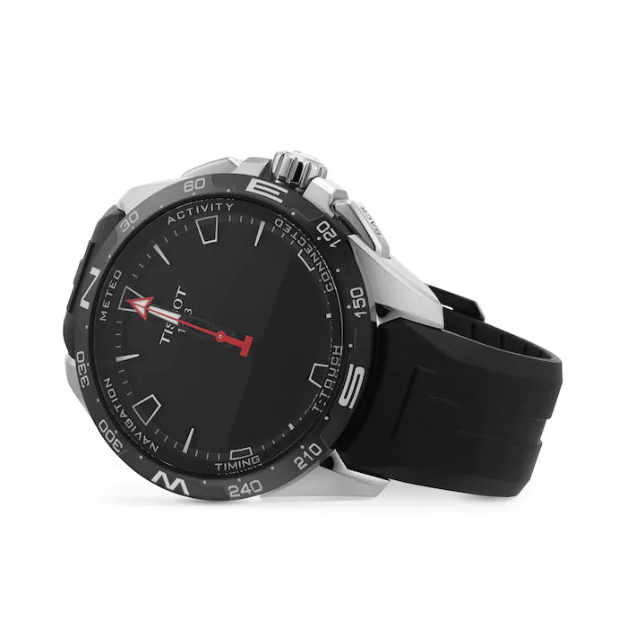 Tissot T1214204705100 T Touch Connect Solar Black Silicone Strap Men's Watch