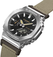 Casio GM-2100C-5ADR G Shock  Analog Digital Nylon Strap  Men's Watch