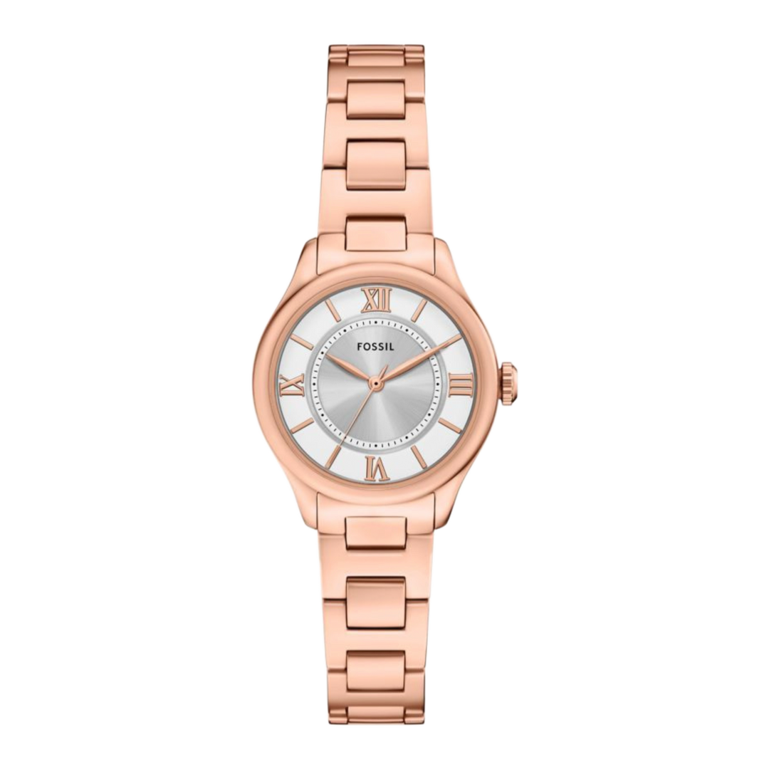 Fossil Gilmore 28mm Three-Hand Rose Gold-Tone Stainless Steel
Women's Watch