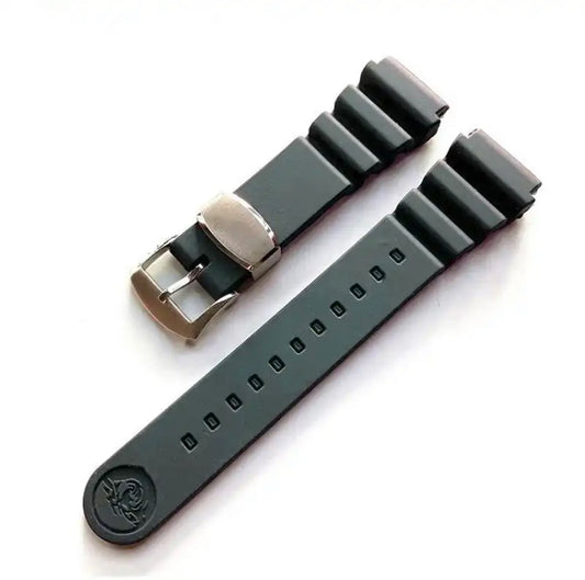 Seiko Replacement Rubber/Silicone strap for Seiko Prospex Series 20mm/22mm with Seiko logo