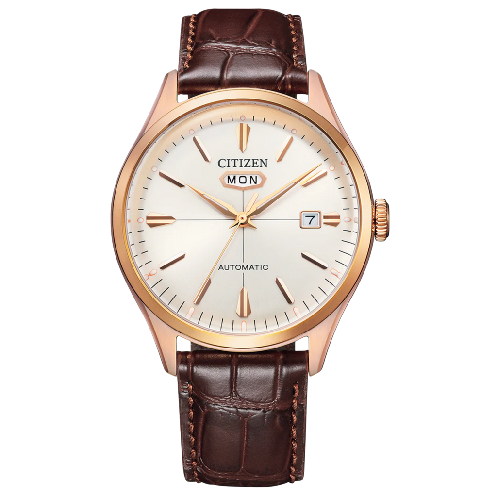 Citizen C7 NH8393-05A Rose Gold Automatic 40mm 5ATM Men's Watch