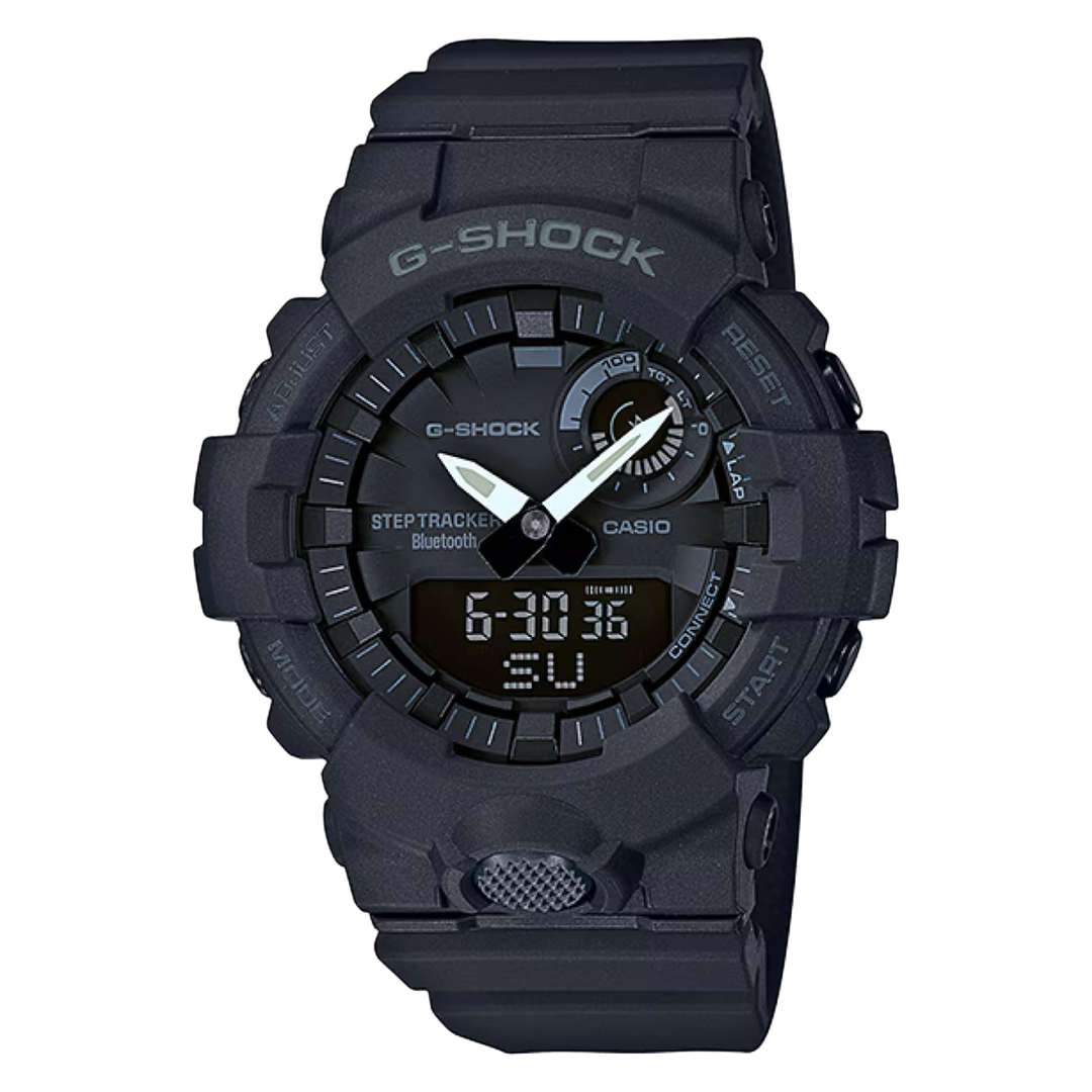 Casio G-Shock GBA-800-1AER Bluetooth Fitness Step Tracker Black Men’s Watch