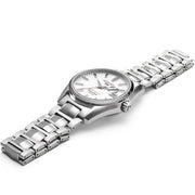 Roamer  210665 41 25 20  Searock Automatic II White Dial Stainless Steel Bracelet Men's Watch