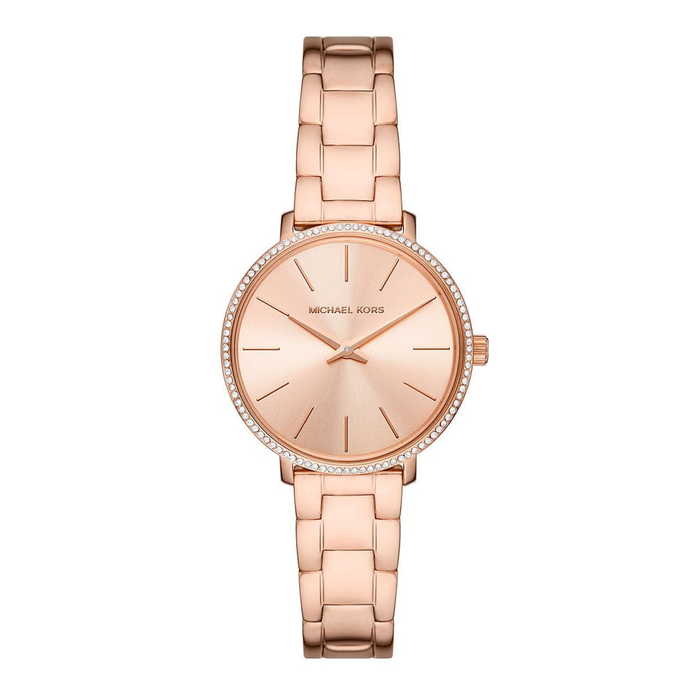 Michael Kors MK1040 Pyper Rose Gold Tone Dial Quartz Gift Set Women's Watch - mzwatcheslk srilanka