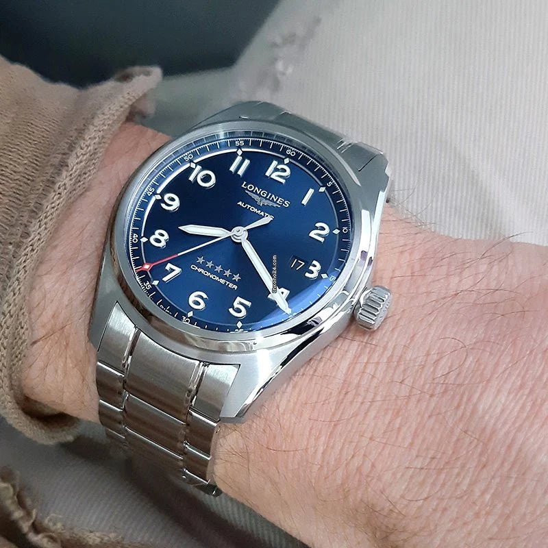 LONGINES L38114936 Spirit 42mm Stainless Steel Blue Dial Automatic