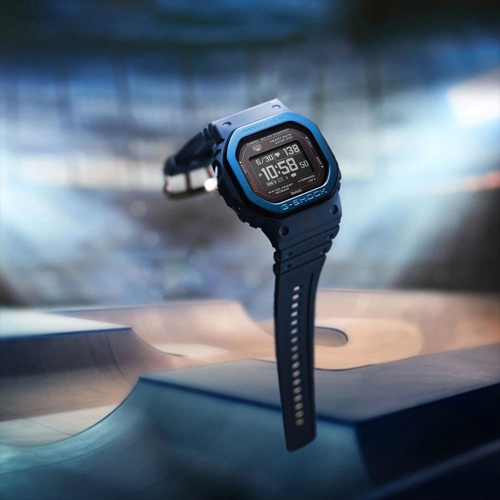 Casio DW-H5600MB-2DR Solar Bluetooth Heart Rate Monitor Men's Watch