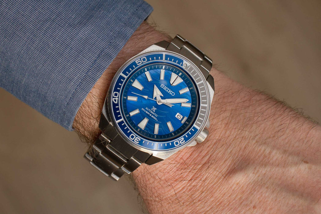 Seiko Prospex ‘Great White Shark Samurai’ Save The Ocean Automatic Diver's SRPD23J1 Men's Watch