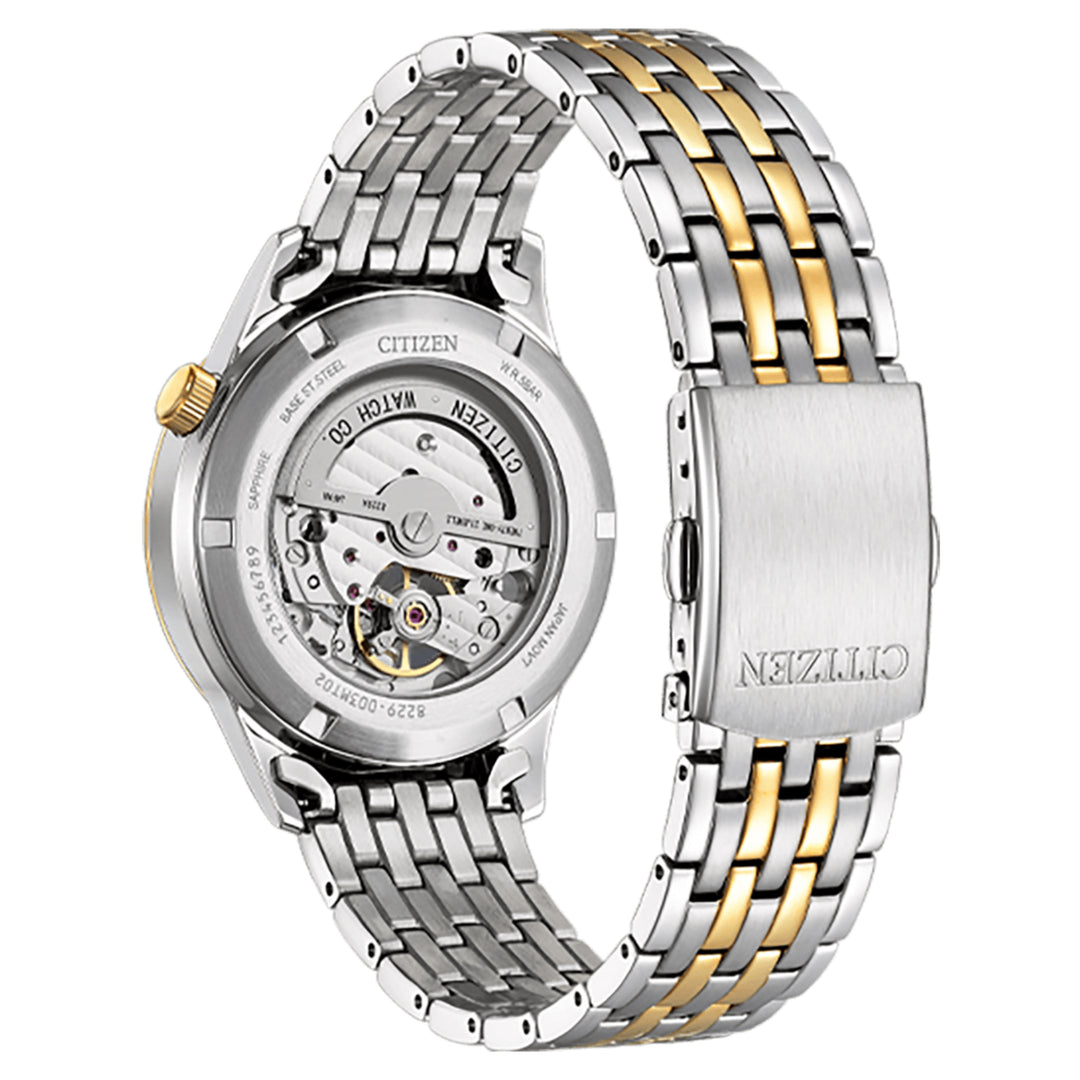 Citizen Mechanical NH9136-88A Open Heart – Two Tone Men’s Watch