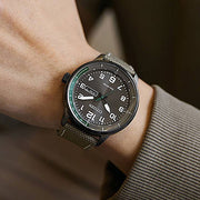 Citizen Men's Eco-Drive (42mm) BM8595-16H Black Dial / Khaki Fabric Strap
Men’s Watch