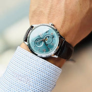 Orient Bambino RA-AK0805E30B Sun & Moon Automatic (41.5mm) Green Dial / Brown Leather Strap
Men's Watch