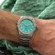 Roamer Deep Sea (43mm) 860833 41 05 70 Tiffany Blue Dial / Stainless Steel Bracelet Men's Watch