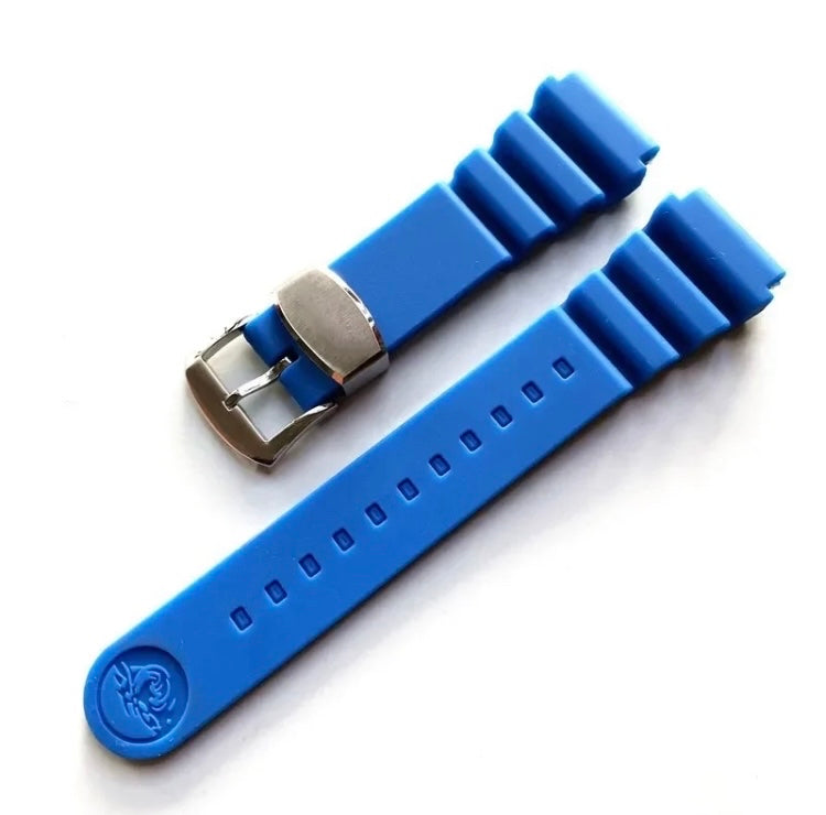 Seiko Replacement Rubber/Silicone strap for Seiko Prospex Series 20mm/22mm with Seiko logo