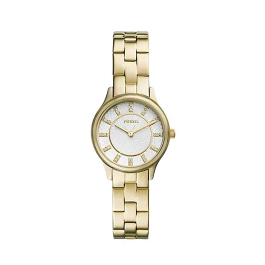 Fossil BQ3916 Modern Sophisticate Three-Hand Stainless Steel Gold Women's Watch