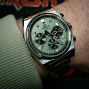 Casio EDIFICE EFB-730D-3AVUEF Motorsports Chronograph (40mm) Pistachio Green Dial / Sapphire Crystal Mens Watch
