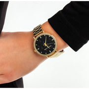 Michael Kors MK4593 Pyper Crystal Accents Gold Stainless Steel Quartz Women's Watch