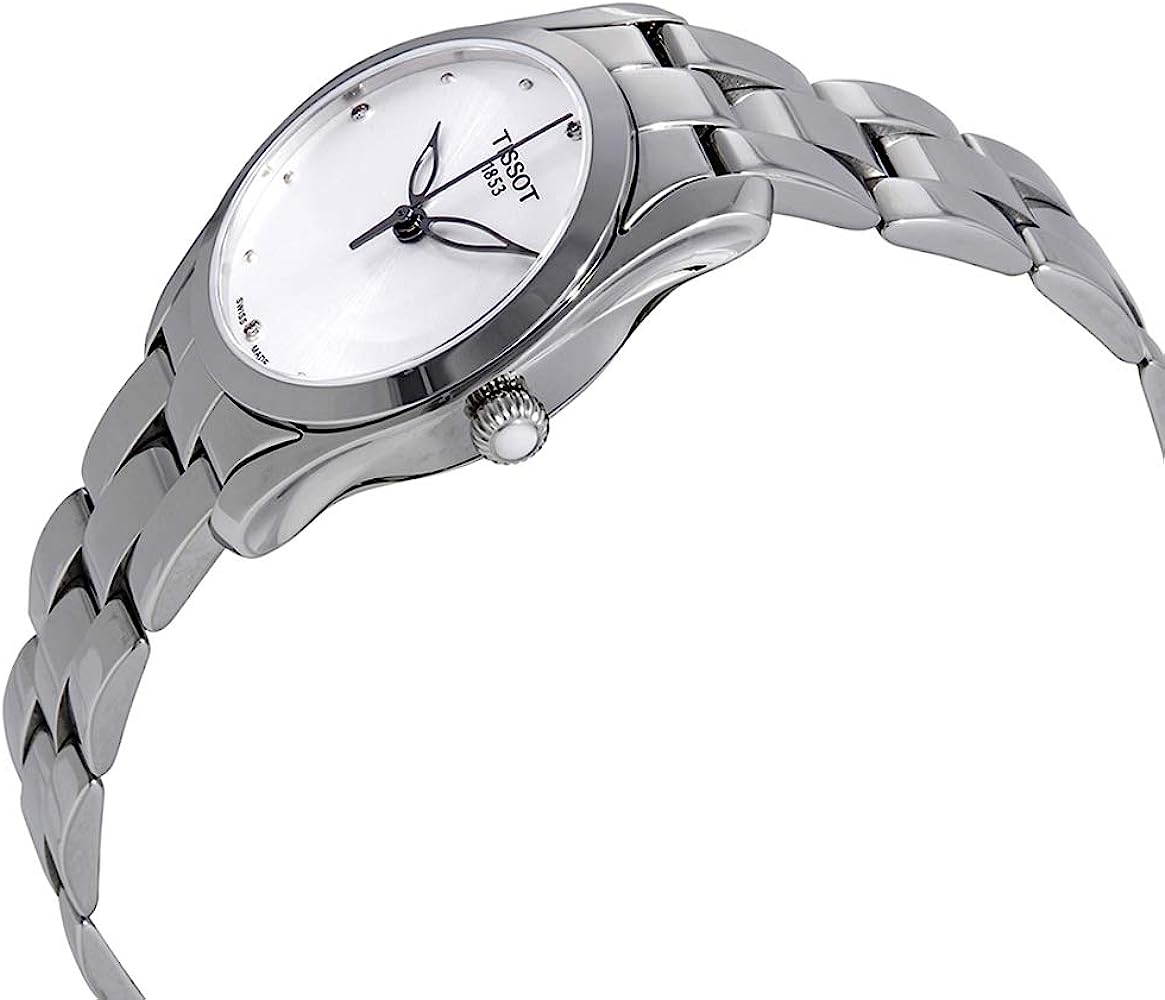 Tissot T1122101103600 T-Wave Silver Sunray Dial Women’s Watch - mzwatcheslk srilanka