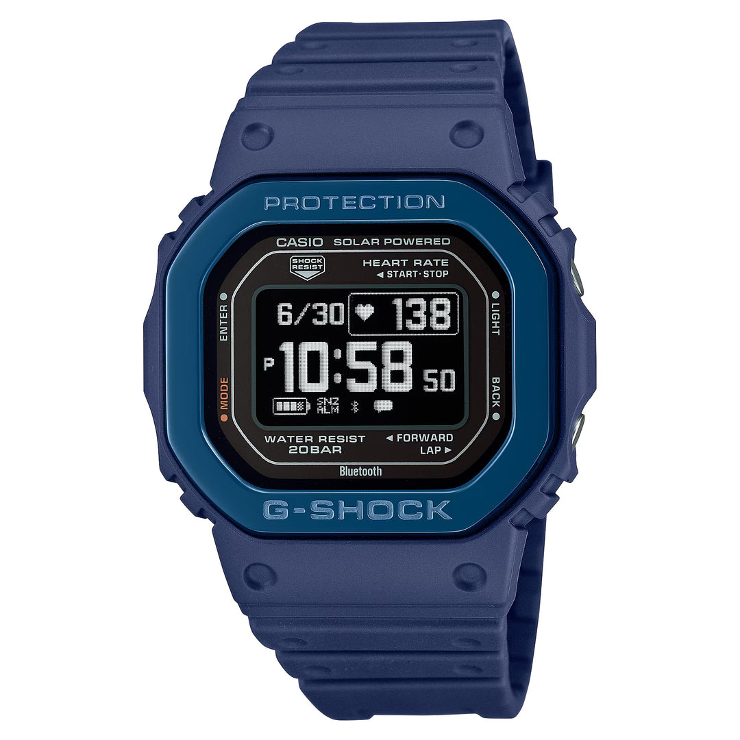 Casio DW-H5600MB-2DR Solar Bluetooth Heart Rate Monitor Men's Watch