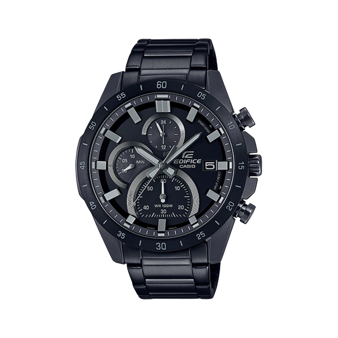 Casio Edifice EFR-571MDC-1AV Standard Chronograph Black Dial Mens Watch