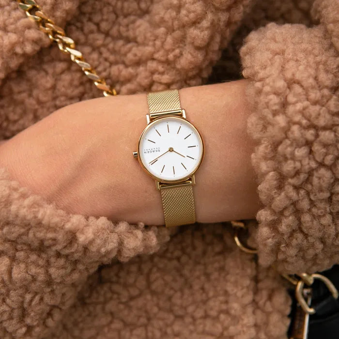 Skagen SKW2693 Signatur Gold Tone Plated Stainless Steel Women's Watch