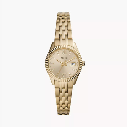 Fossil ES4993 Scarlette Micro Gold Tone Dial Quartz Women's Watch