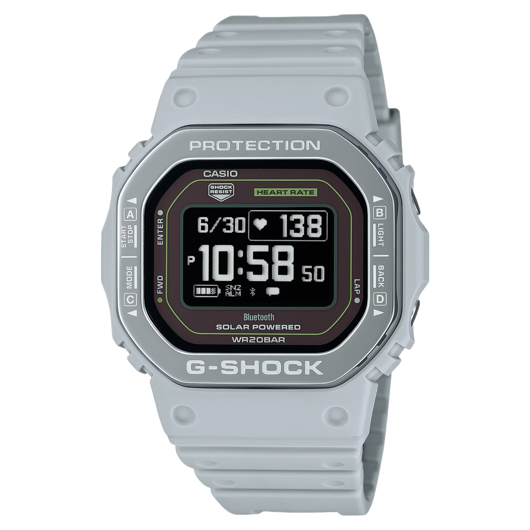 Casio DW-H5600MB-8A9 Solar Bluetooth Heart Rate Monitor Men's Watch
