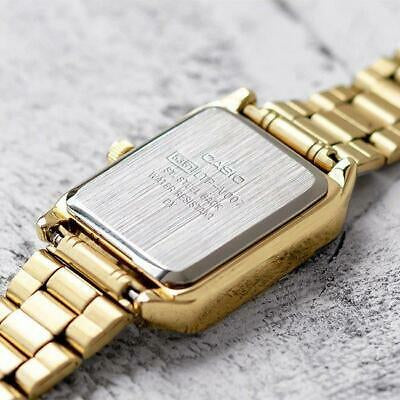 Casio LTP-V007G-9EUDF Cartier Tank Style Analog Quatrtz Gold Stainless Steel Women’s Watch