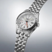 Seiko 5 Sports SBSC009 ‘Japan Made’ Field ‘Mechanical GMT Automatic White Dial Men's Watch