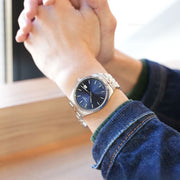 Tissot T1564101104100 Ballade 40mm Blue Dial Stainless Steel Bracelet Men's Watch