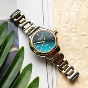 Roamer Women's Allegra (32mm) 977847 47 70 20 Green Mother-of-Pearl Dial / Two-Tone Stainless Steel Bracelet
Women's Watch