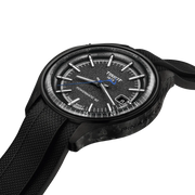 Tissot T1624089706100 Pinarello Powermatic 80 Special Edition (43mm) Black Dial Black Rubber Strap  Men's Watch