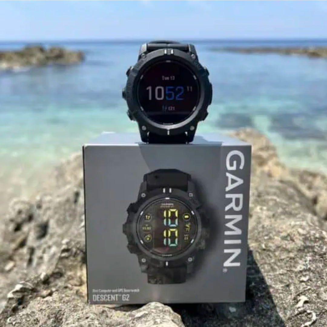 Garmin  Descent™ G2 010-02986-00 Black with Black Band Watch