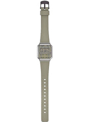 Casio A100WEF-3AEF Classic A100 Colour Collection Digital Dial Green Plastic Strap Men's & Women Watches - mzwatcheslk srilanka