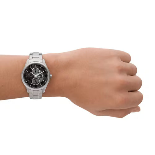 Armani Exchange AX1873 42mm Black Dial Stainless Steel Bracelet Men's Watch