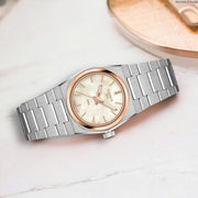 Tissot  T1370102111100 ‘New’ PRX 25mm White Mother of Pearl Dial Stainless Steel Bracelet Women's Watch