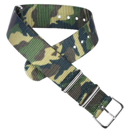 Ratio Brand NATOS22 Army Nylon 22mm Watch Strap for Seiko and other Divers