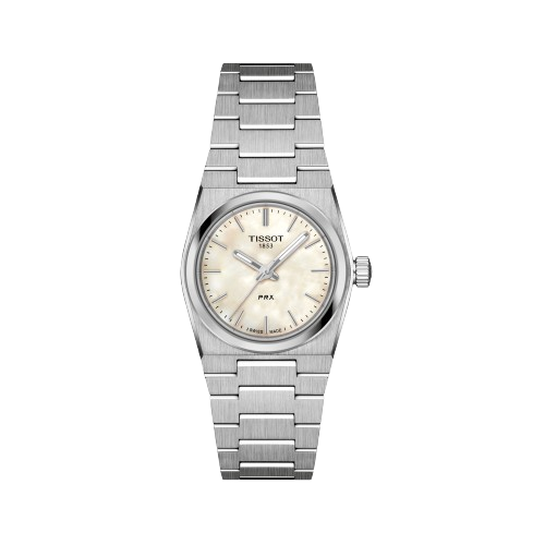 Tissot T1370101111100  ‘New’ PRX Quartz 25mm Mother of Pearl Dial Stainless Steel Bracelet Women's Watch